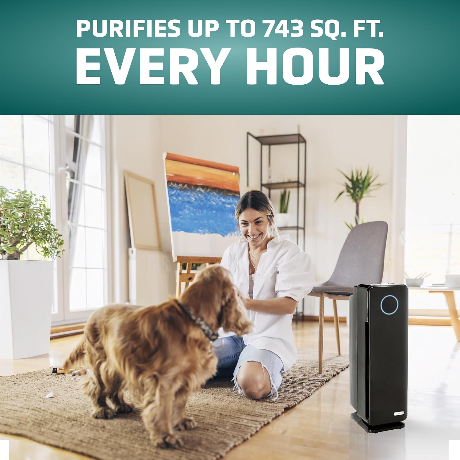 GermGuardian 5-In-1 HEPA Air Purifier for Home
