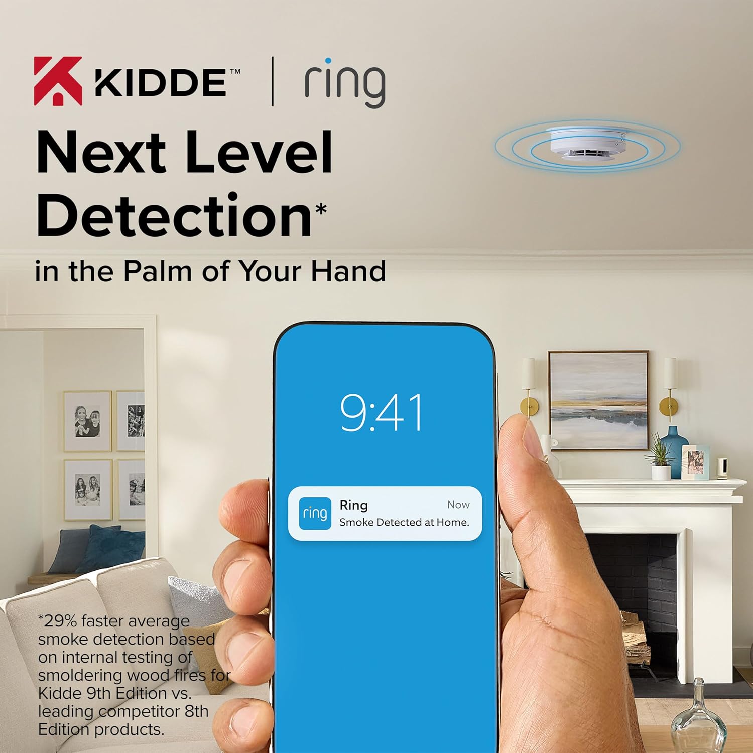 Kidde Smart Smoke and Carbon Monoxide Detector