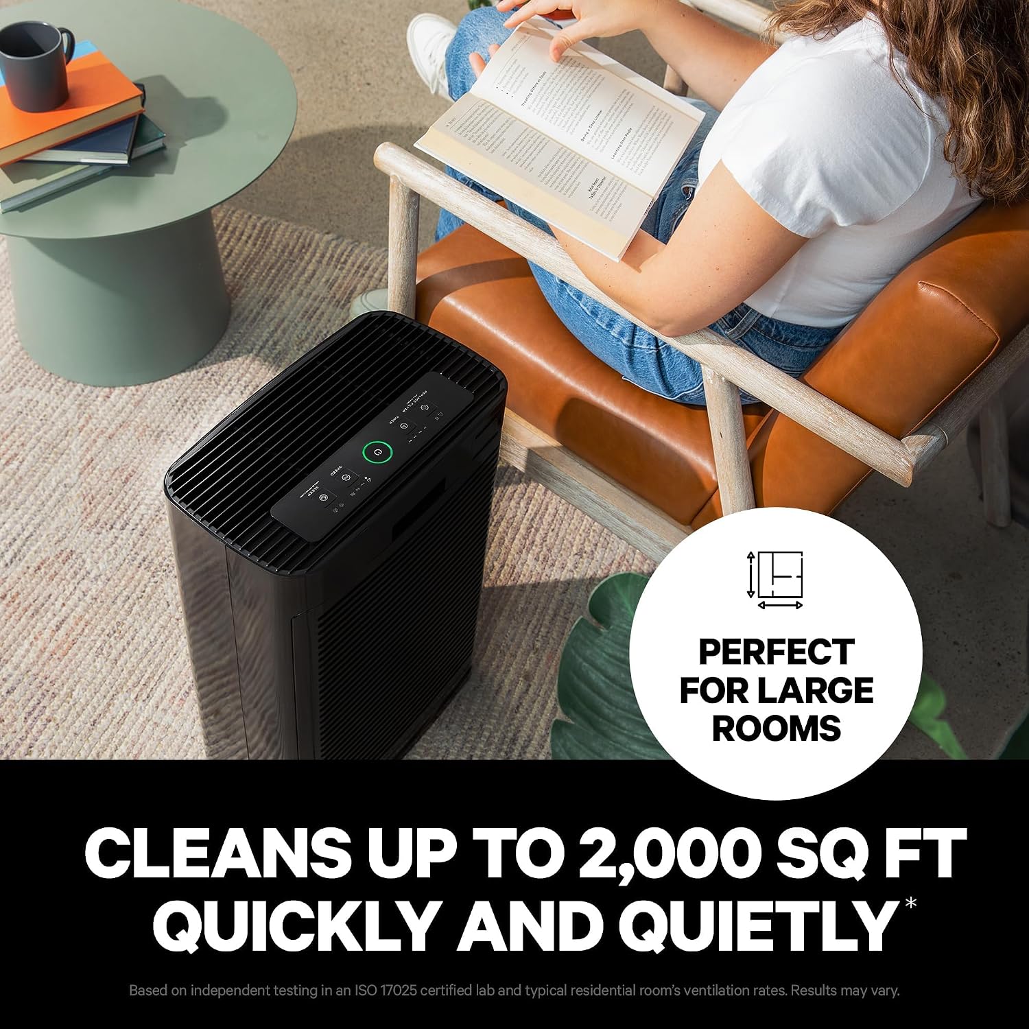 PuroAir 400 HEPA Air Purifier Large Room Air Cleaner up to 2
